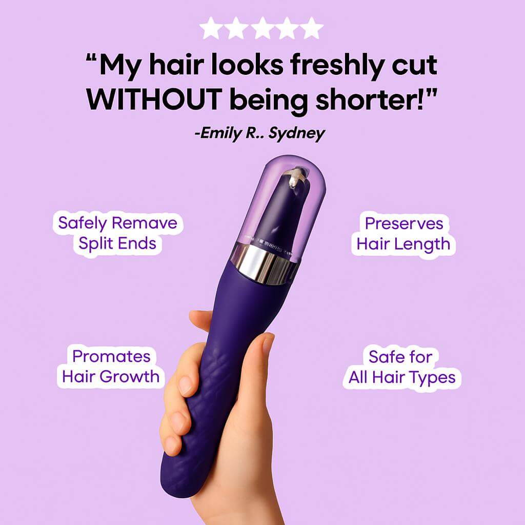 HairVisionary™ Premium Split End Hair Trimmer