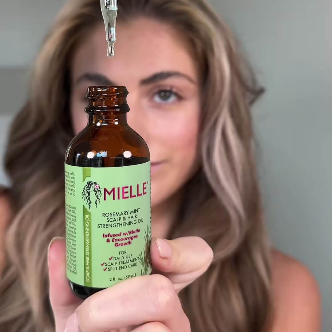 HairVisionary™ Rosemary Mint Scalp and Hair Strengthening Serum 59ml