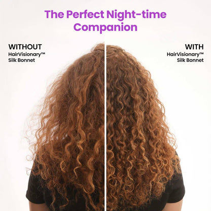 HairVisionary™ Silk Hair Bonnet