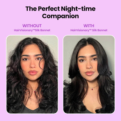 HairVisionary™ Silk Hair Bonnet