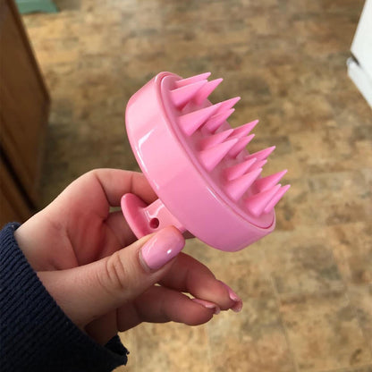 HairVisionary™ Silicone Brush Massager