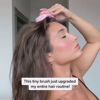 HairVisionary™ Silicone Brush Massager